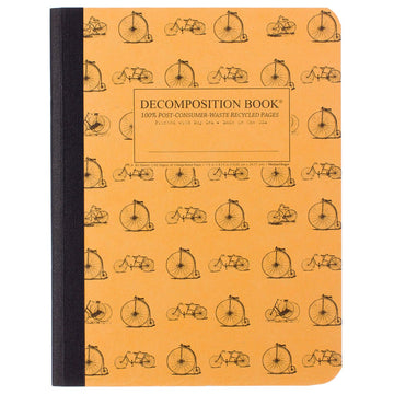 Decomposition Notebook - Vintage Bicycles