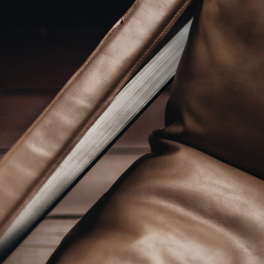 Owaka Armchair - Tobacco Leather