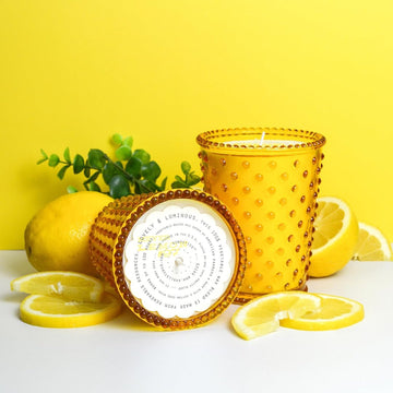 Hobnail Candle - Meyer Lemon