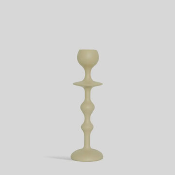 Infinity Candle Holder Medium - Ivory