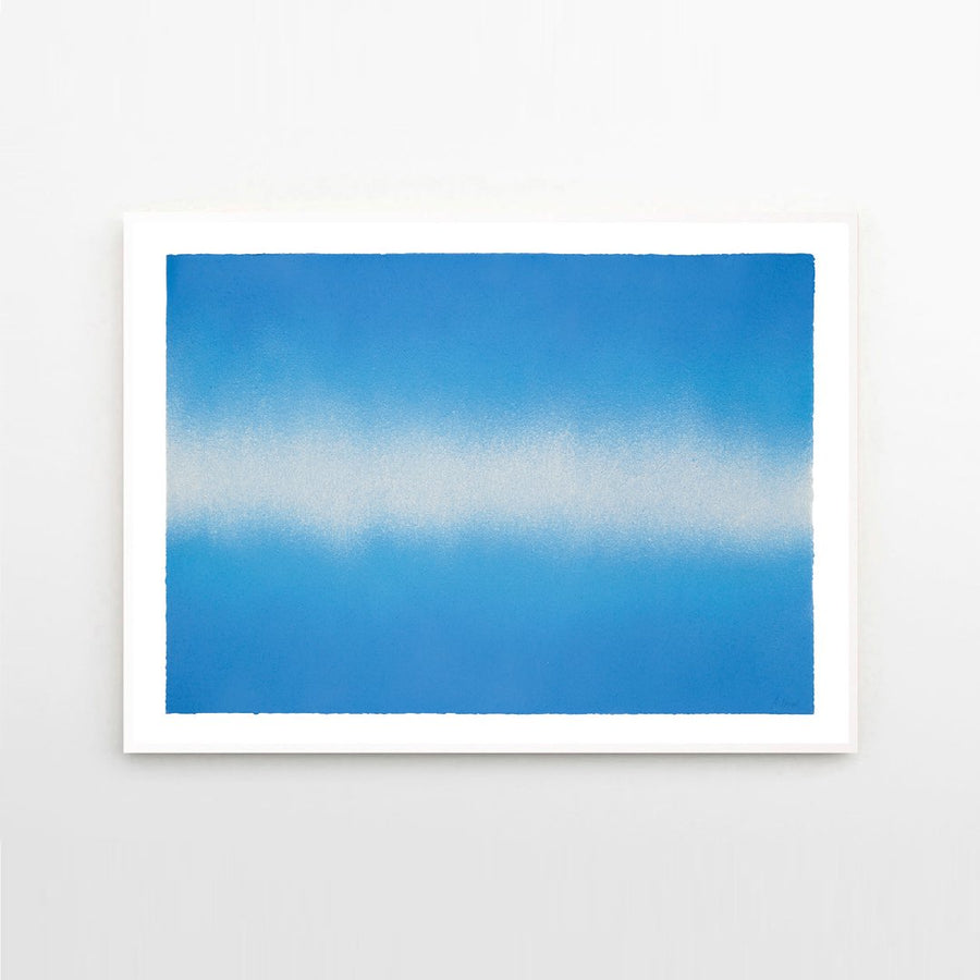 Blue Interstellar Print - 50 x 70cm