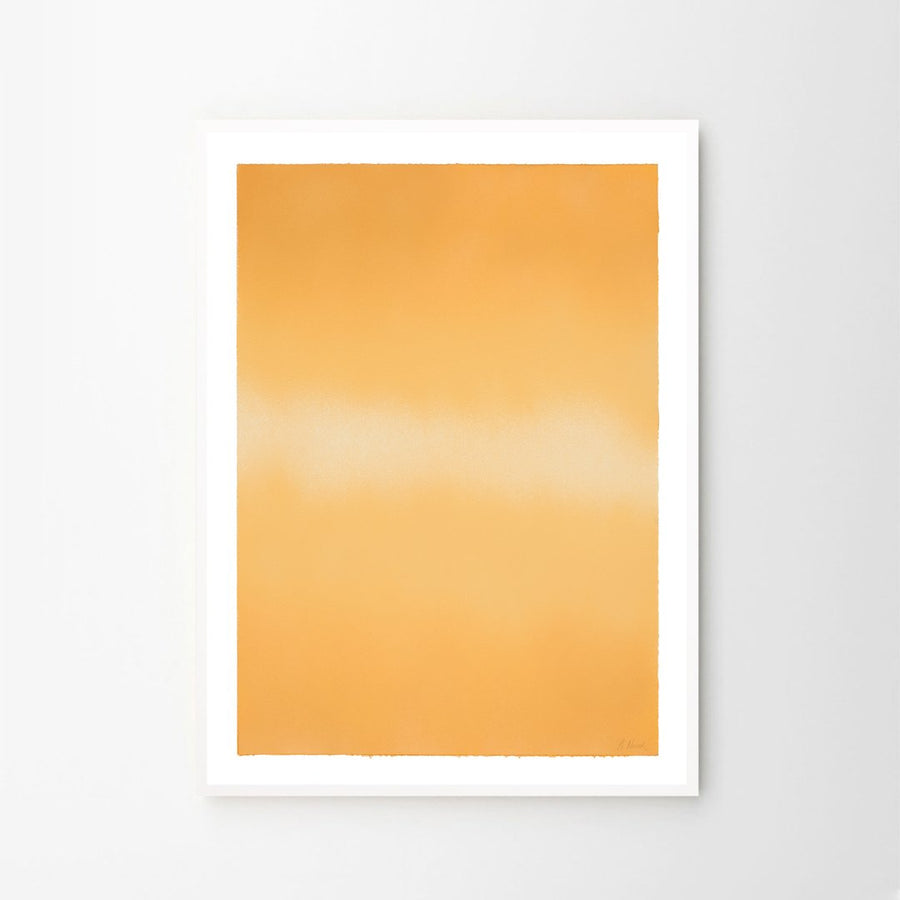 Yellow Interstellar Print - 50 x 70cm