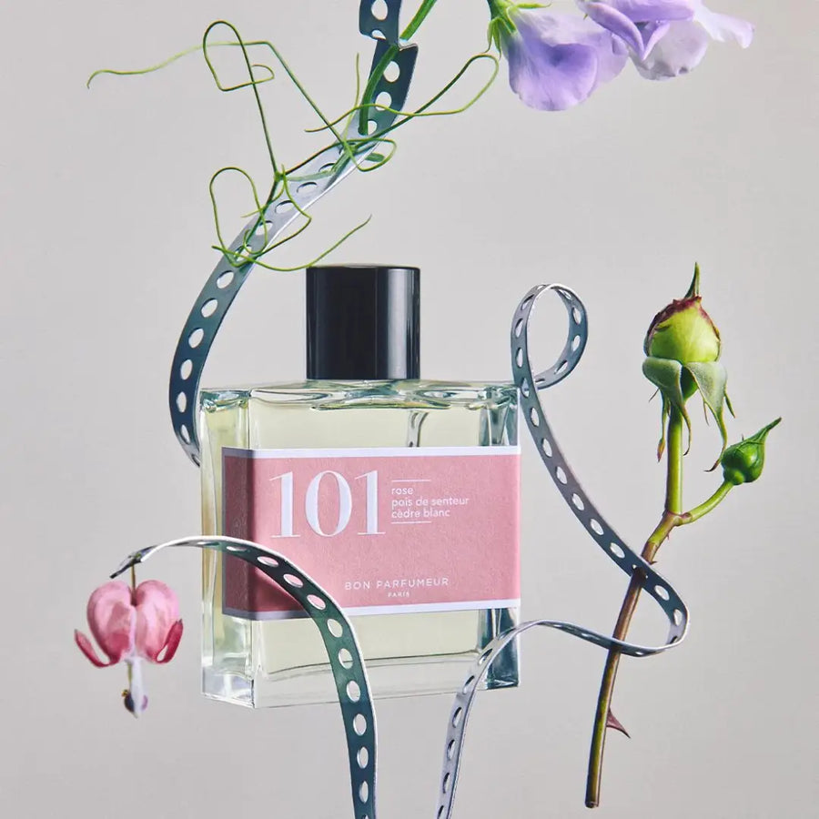 Eau de Parfum 101 - Rose, Sweet Pea, White Cedar