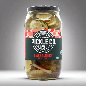 Alderson's Sweet & Spicy Crinkle Cut Pickles 985g