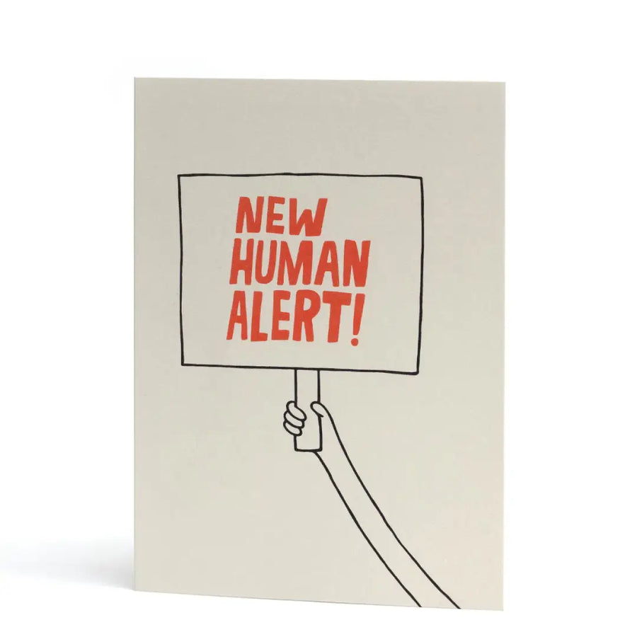 New Human Alert Card