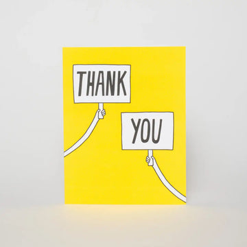Thank You Sign Card