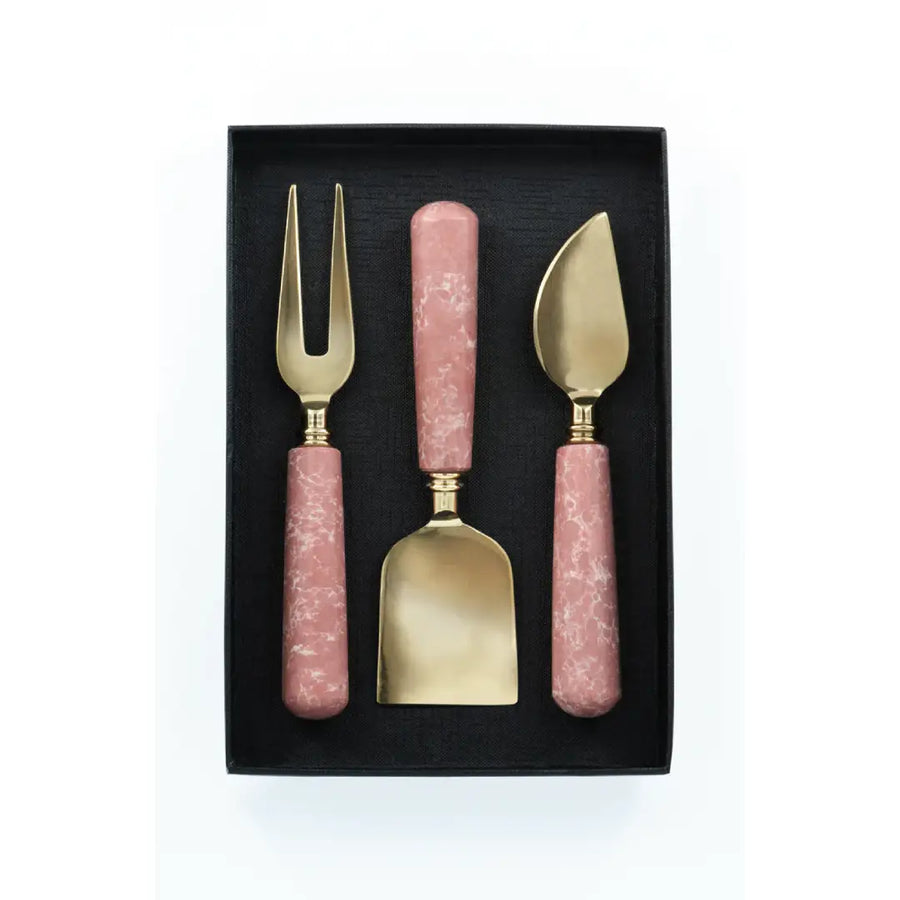 Cheese Knife Set - Rose
