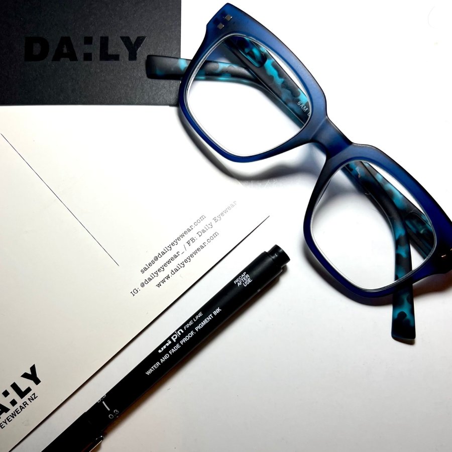 Daily Reading Glasses - 6am Dark Blue