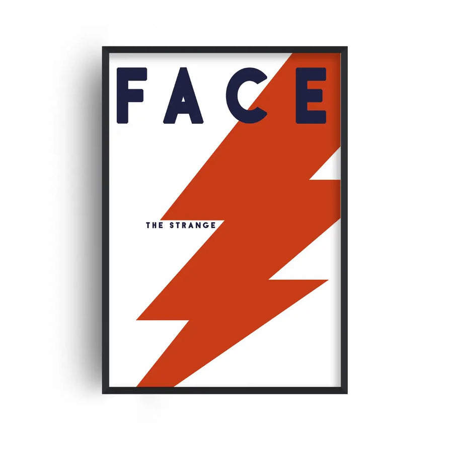 Face The Strange Print