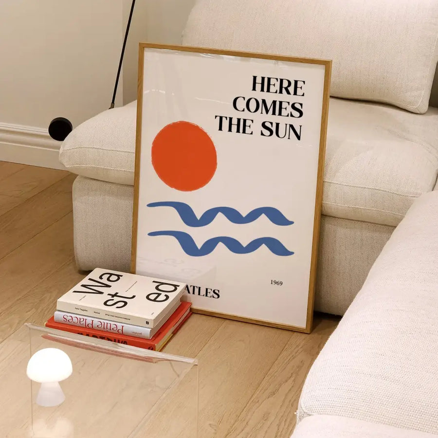 Here Comes The Sun Print