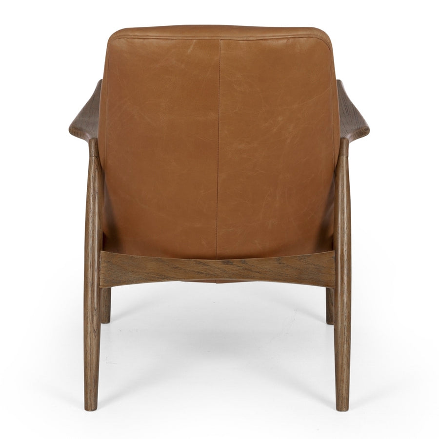 The Hopkins Armchair - Tan Leather