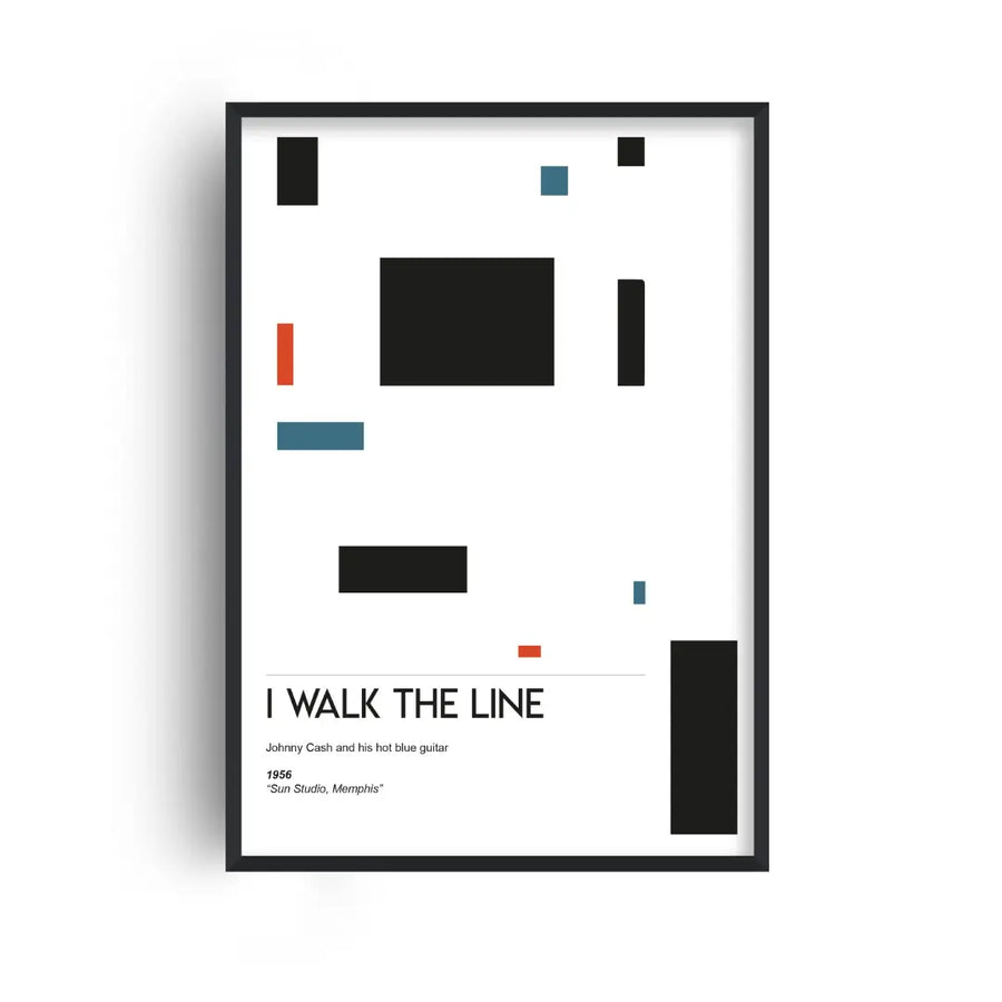 I Walk The Line Print