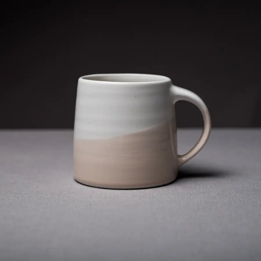 Slow Coffee Style Mug 320ml - White/Pink Beige