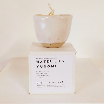 Yunomi Candle - Water Lily