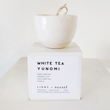 Yunomi Candle - White Tea