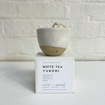 Yunomi Candle - White Tea