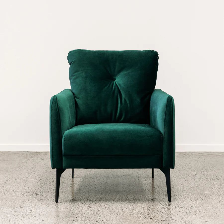 Lucy Armchair - Pine Green
