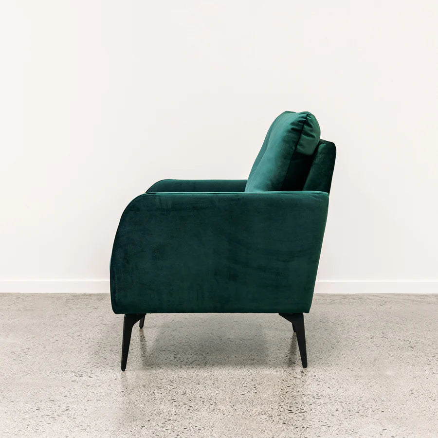 Lucy Armchair - Pine Green