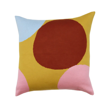 Knitted Cushion - Pebble