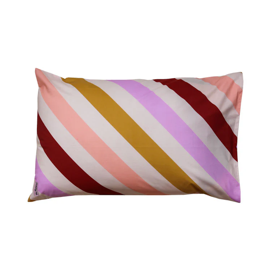 Standard Pillowcase Set - Crimson Maypole