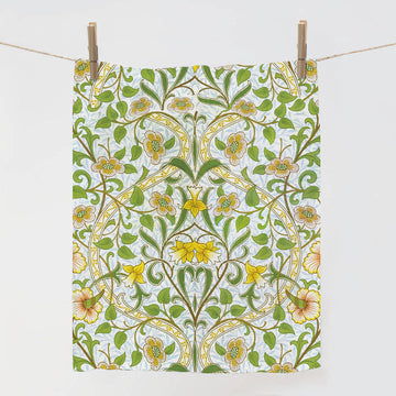 Daffodil Linen Tea Towel