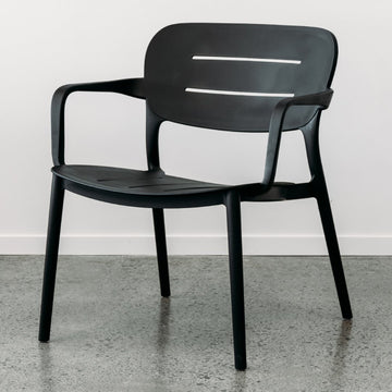 Nova Lounge Chair - Black