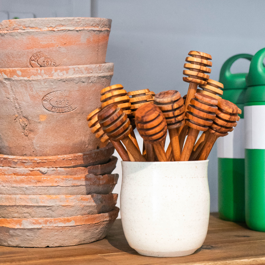 Olive Wood Honey Dipper