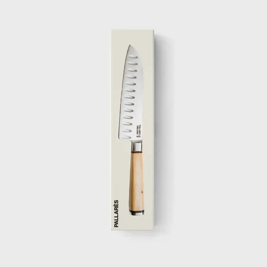 Pallarès Box Wood Santoku Knife