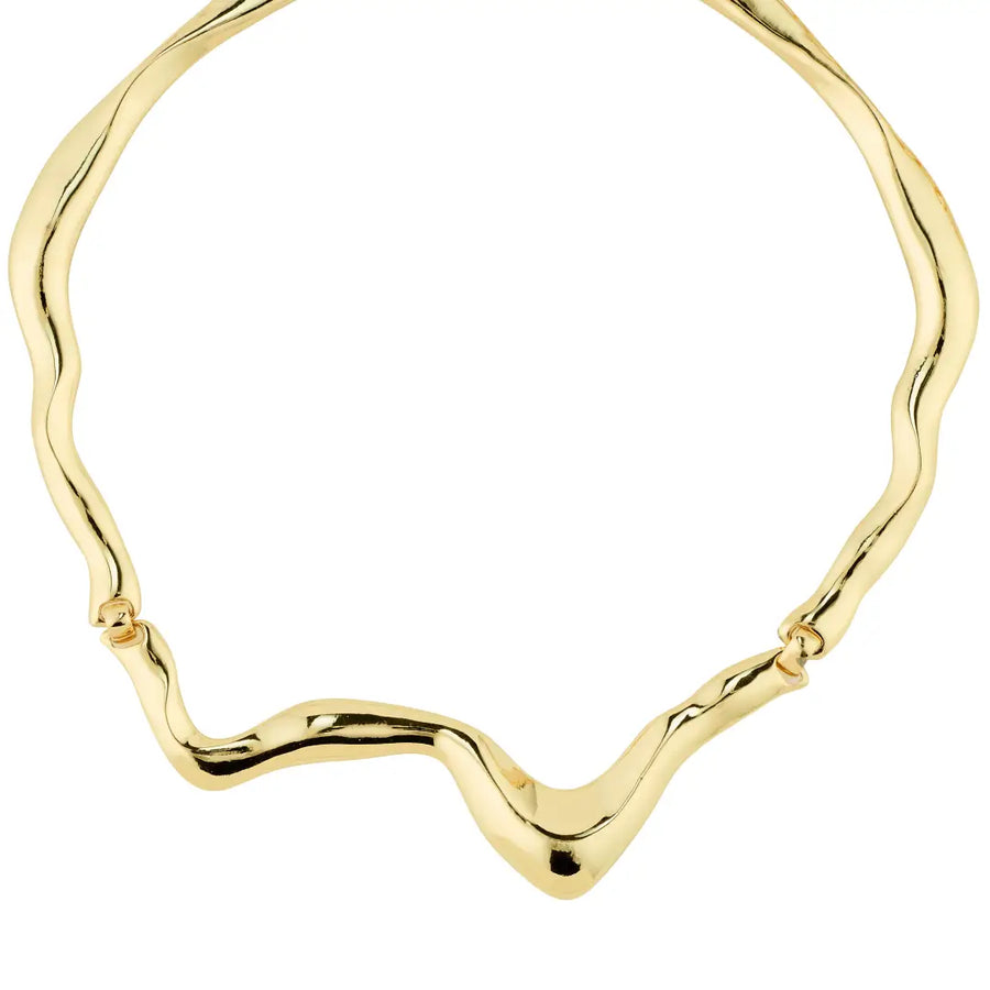 Moon Necklace - Gold