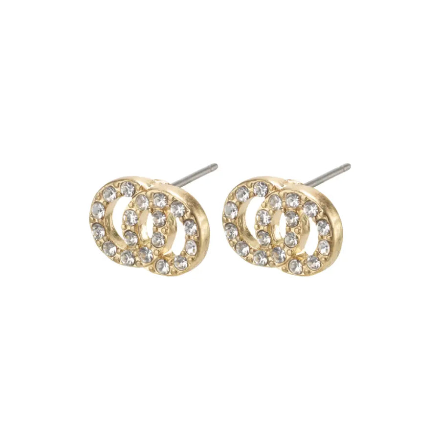 Victoria Pi Earrings - Gold