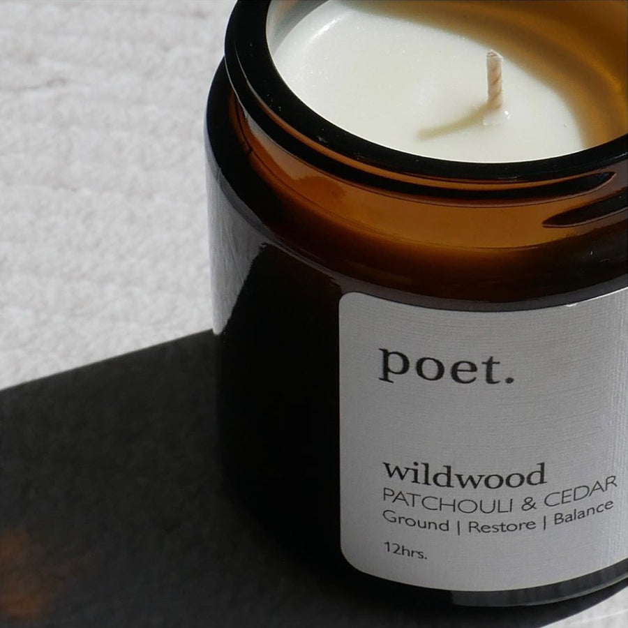Amber Jar Candle - Wildwood