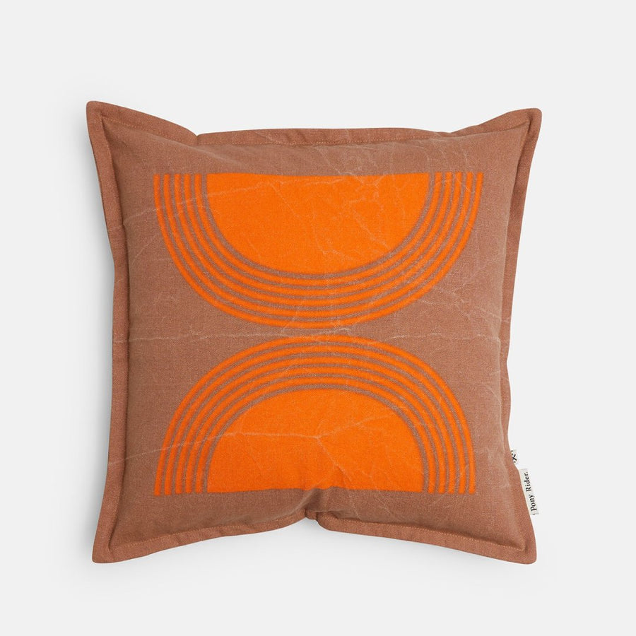 Sundowner Cushion - Amber/Brown
