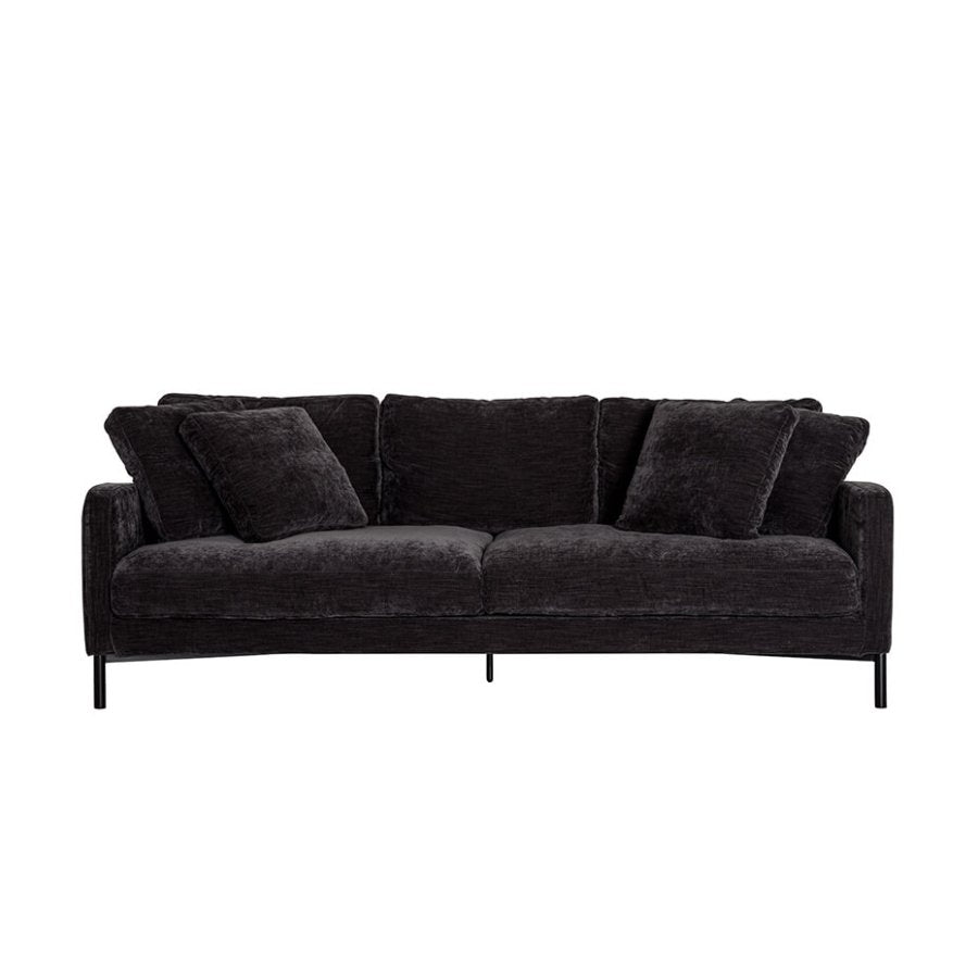 Rangituhi 3 Seat Sofa - Black