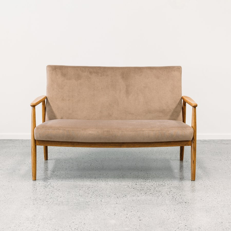 Rapaki 2 Seat Sofa - Camel