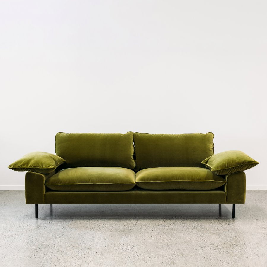 Studio 3 Seat Sofa - Olive