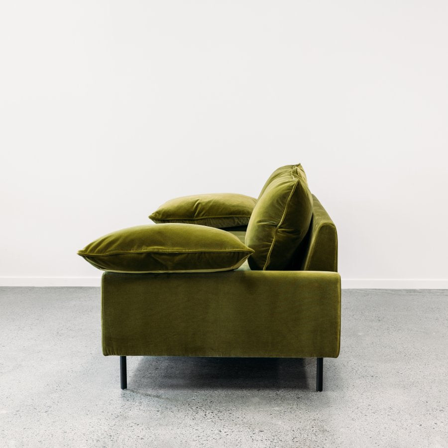 Studio 3 Seat Sofa - Olive
