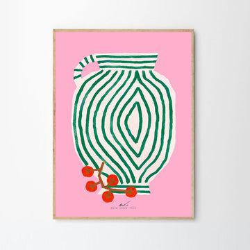 Vase and Currants Print - 50 x 70cm