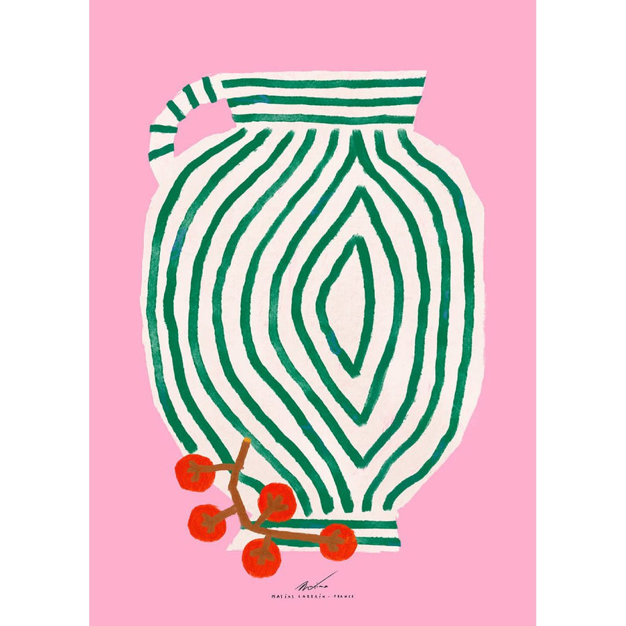 Vase and Currants Print - 50 x 70cm