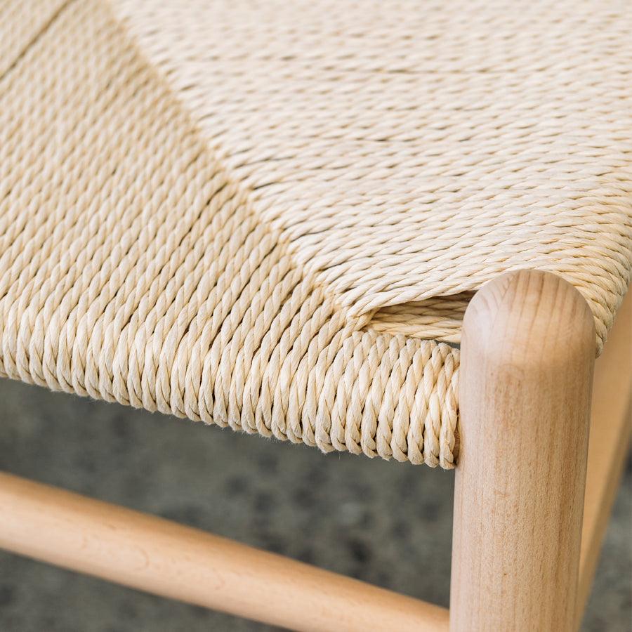 Wishbone Dining Chair - Beech with Natural Seat