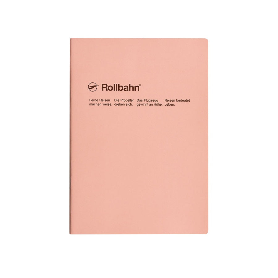 Rollbahn notebook B5 Rose cover