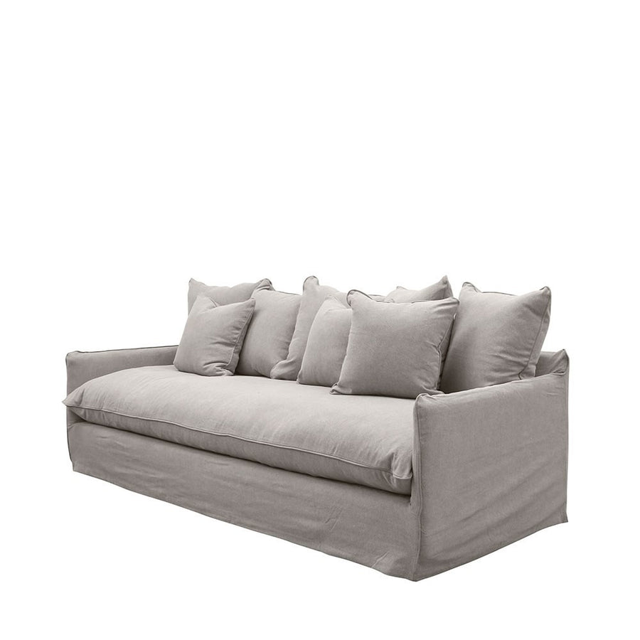 Hokio 4 Seat Slipcover Sofa - Cement
