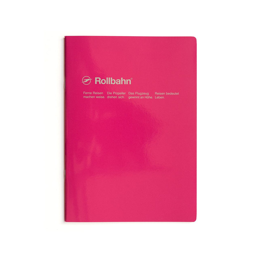 Rollbahn Slim Notebook - B5 Rose