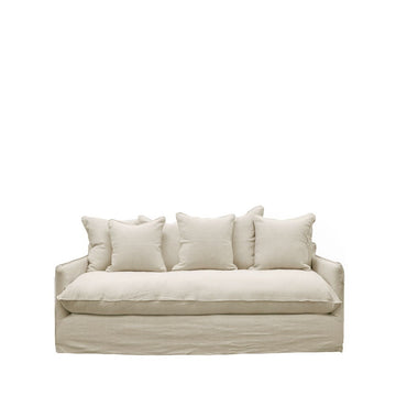 Hokio 3 Seat Slipcover Sofa - Oatmeal
