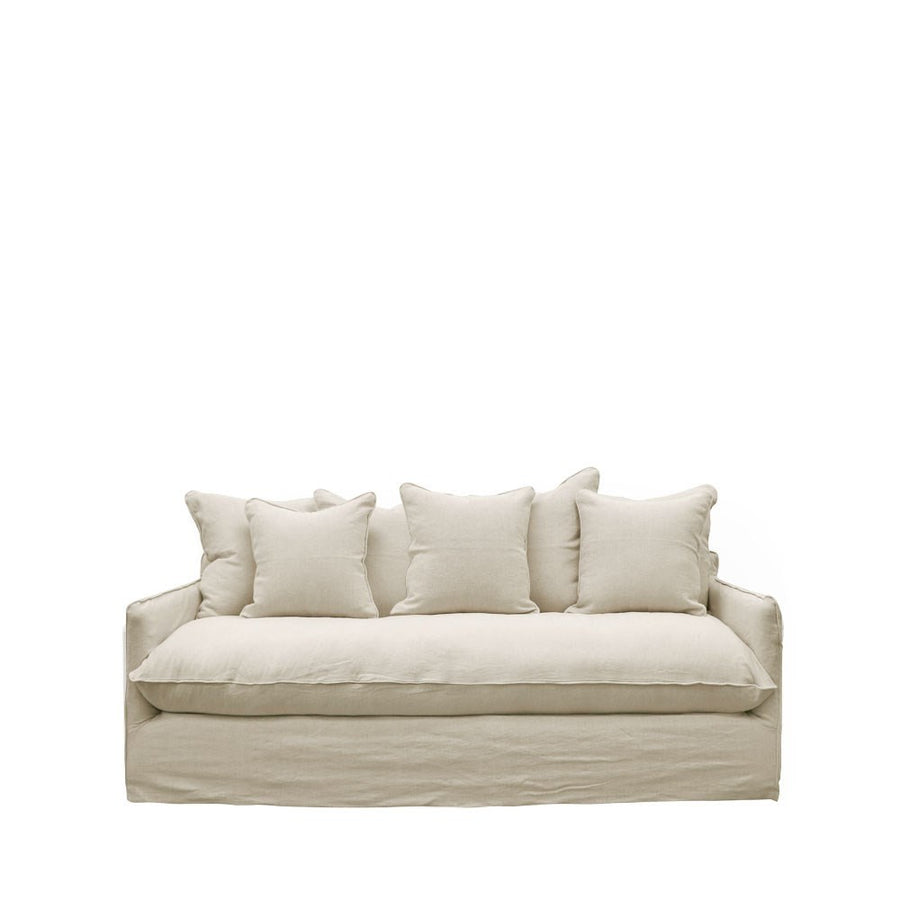 Hokio 3 Seat Slipcover Sofa - Oatmeal