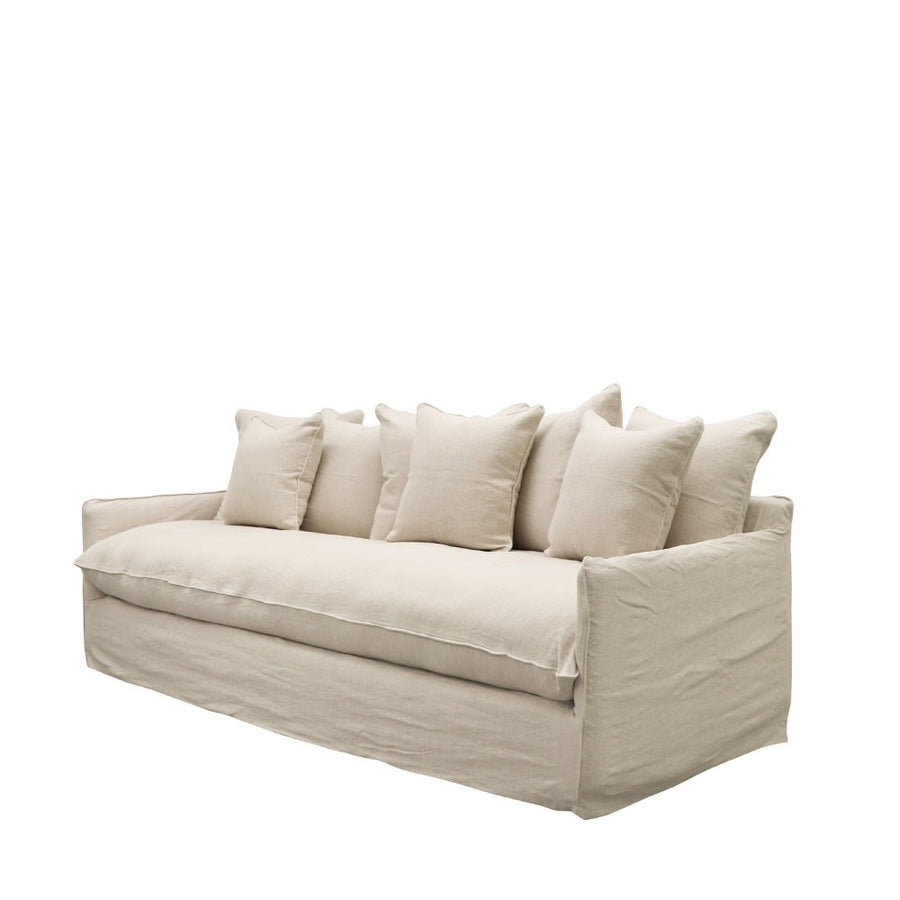 Hokio 4 Seat Slipcover Sofa - Oatmeal