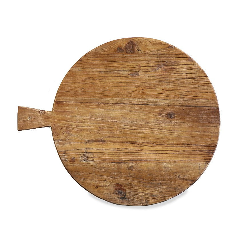 Round Serving Board with Handle - 50cm