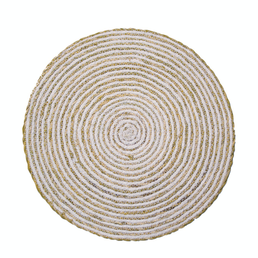 Woven Placemat  -  Round
