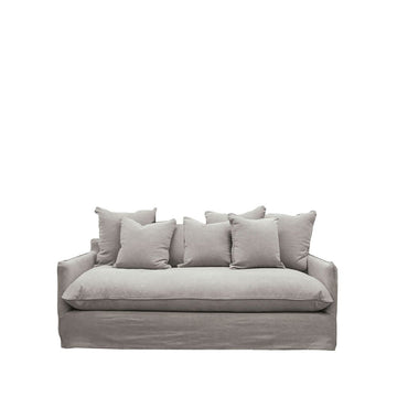 Hokio 3 Seat Slipcover Sofa - Cement