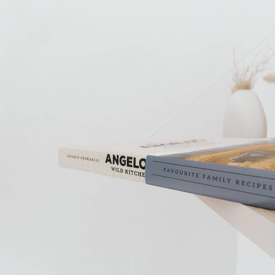 Angelo's Wild Kitchen: Favourite family recipes book spine