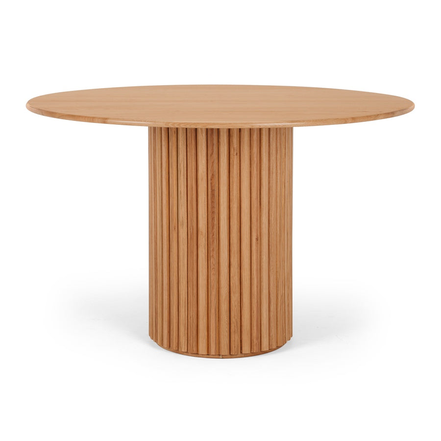 Riwaka Round Dining Table - Natural Oak